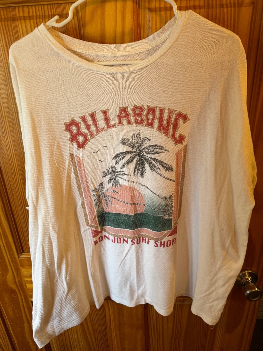 White Billabong Ron Jon Surf Shop T-Shirt